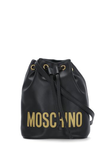 Moschino Bucket Bag With Logo - Moschino - Modalova