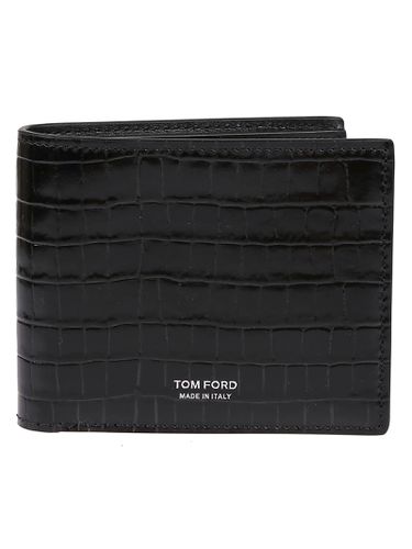 Tom Ford Croco Embossed Logo Wallet - Tom Ford - Modalova