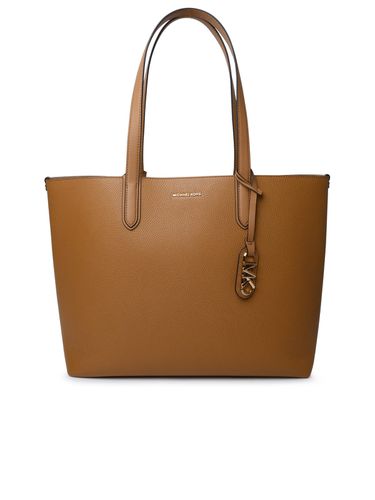 Extra-large eliza Pale Peanut Leather Bag - MICHAEL Michael Kors - Modalova