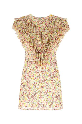 Printed Polyester Mini Dress - Philosophy di Lorenzo Serafini - Modalova