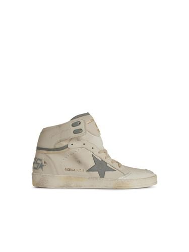 Sky Star Leather Sneakers - Golden Goose - Modalova