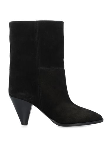 Rouxa Ankle Boots In Suede - Isabel Marant - Modalova