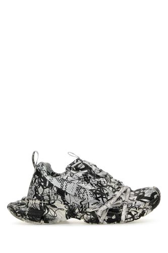 Printed Mesh And Rubber 3xl Sneakers - Balenciaga - Modalova