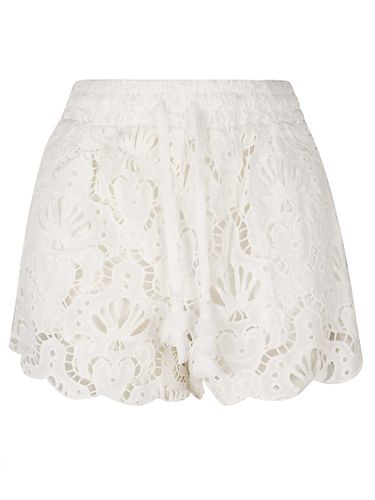 Farm Rio Logo Laced Shorts - Farm Rio - Modalova