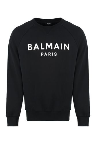 Balmain Cotton Crew-neck Sweatshirt - Balmain - Modalova