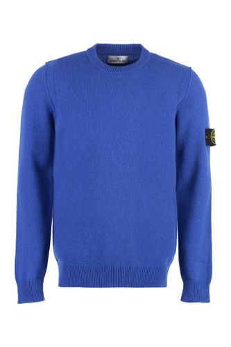 Lambswool Crewneck Sweater - Stone Island - Modalova