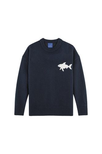 Crewneck With Shark Intarsia - Paul & Shark - Modalova