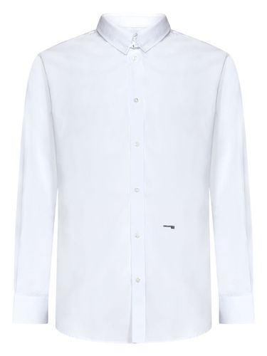 Tab Collar Relaxed Dan Shirt - Dsquared2 - Modalova