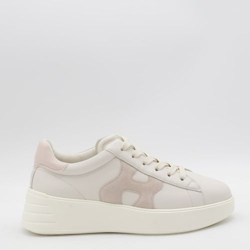 Hogan White Leather Sneakers - Hogan - Modalova