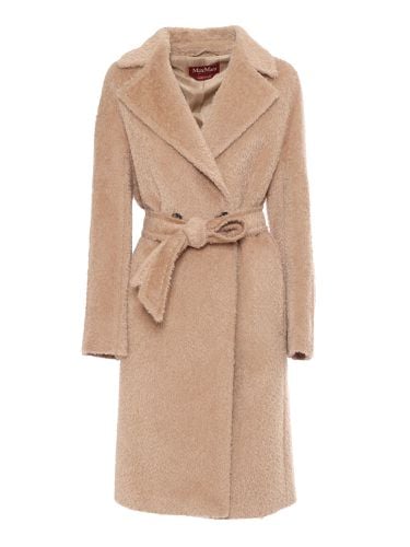 Max Mara Studio Galante Camel Coat - Max Mara Studio - Modalova