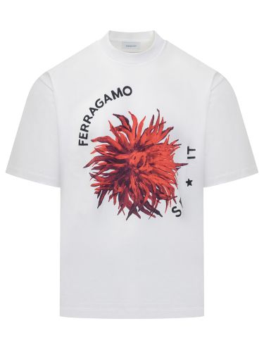 Ferragamo T-shirt - Ferragamo - Modalova