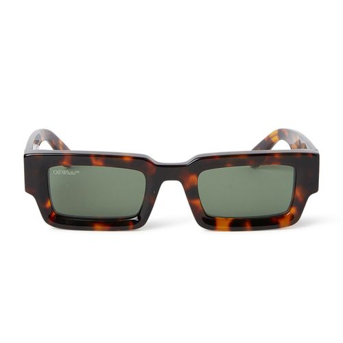 Lecce Rectangle Frame Sunglasses - Off-White - Modalova