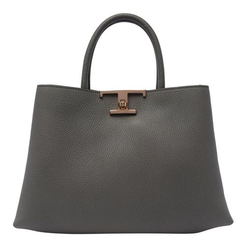 T Timeless Logo Plaque Shopping Bag - Tod's - Modalova