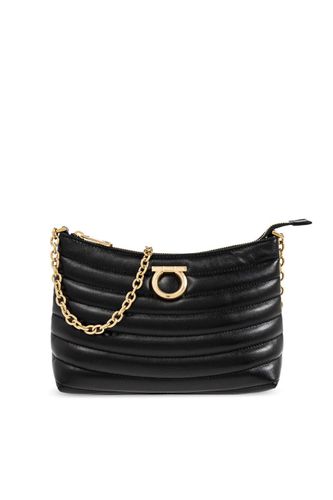 Gancini Zipped Shoulder Bag - Ferragamo - Modalova