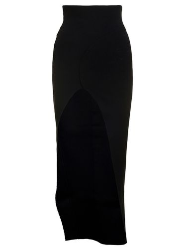 Theresa Maxi Skirt With Wide Split At The Front In Viscose Blend Woman - Rick Owens - Modalova