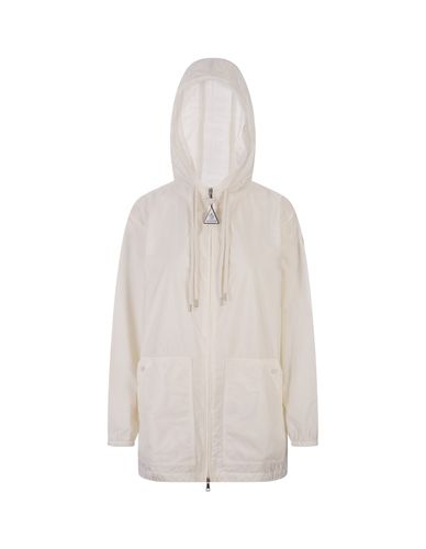 Moncler White Iole Parka - Moncler - Modalova