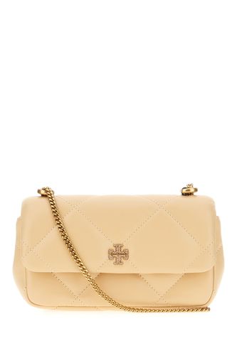 Cream Leather Mini Kira Shoulder Bag - Tory Burch - Modalova