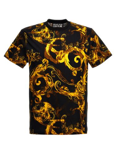 All Over Print T-shirt - Versace Jeans Couture - Modalova