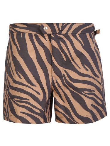 Tom Ford Zebra Print Swim Shorts - Tom Ford - Modalova