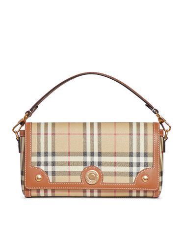 Small Check Canvas Note Bag - Burberry - Modalova