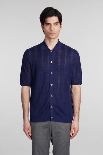 Ballantyne Shirt In Blue Linen - Ballantyne - Modalova