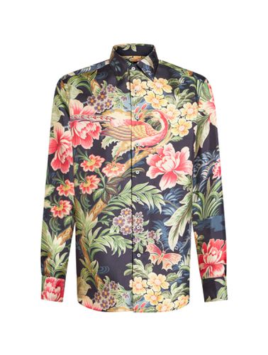 Etro Printed Silk Shirt - Etro - Modalova