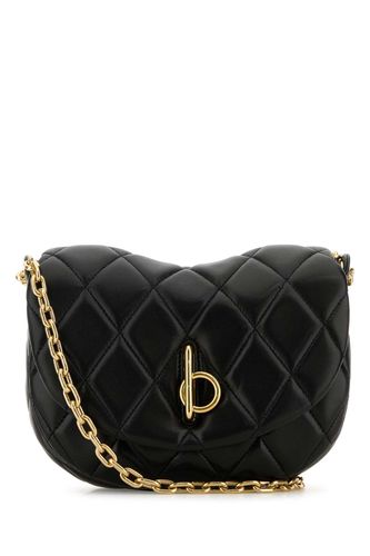 Black Leather Rocking Horse Shoulder Bag - Burberry - Modalova