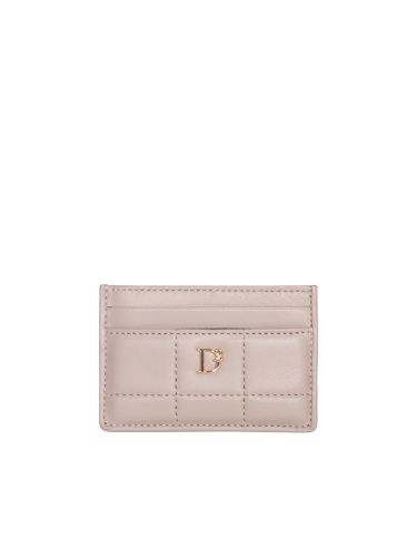 Logo-plaque Quilted Card Holder - Dsquared2 - Modalova