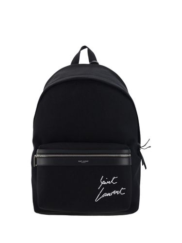 Saint Laurent City Backpack - Saint Laurent - Modalova