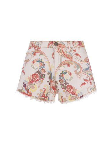 Shorts With Paisley Print - Etro - Modalova