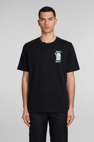 Casablanca T-shirt In Black Cotton - Casablanca - Modalova