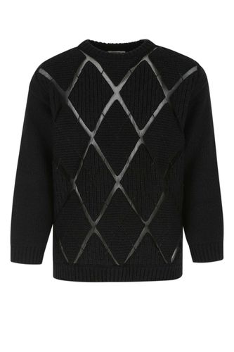 Black Wool Sweater - Valentino Garavani - Modalova