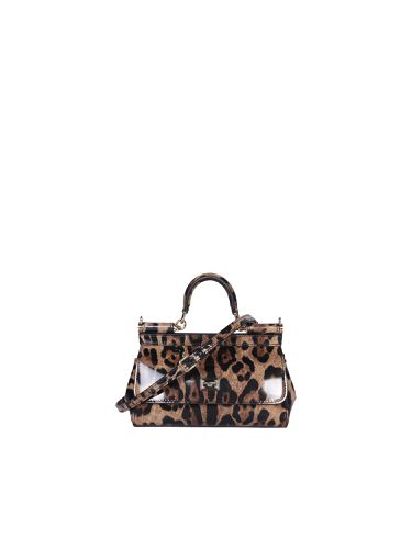 Sicily Small Leopard Bag - Dolce & Gabbana - Modalova