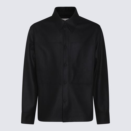 Jil Sander Black Wool Shirt - Jil Sander - Modalova