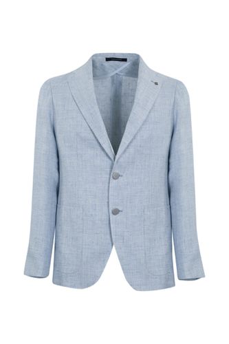 Montecarlo Blazer In Linen And Wool - Tagliatore - Modalova