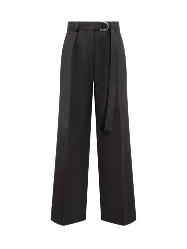 Sharp Wool Gabardine Pants - Jil Sander - Modalova