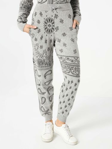 Woman Lightweight Knit Sweatpants With Grey Bandanna Print - MC2 Saint Barth - Modalova