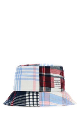 Printed Cotton Bucket Hat - Thom Browne - Modalova