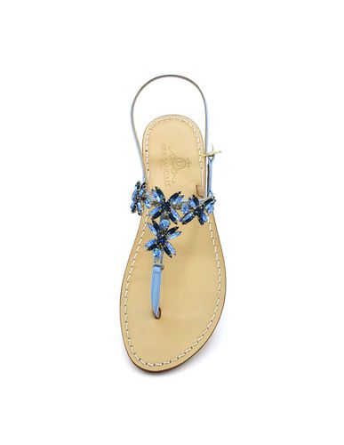 Bagni Di Tiberio Light Blue Sandals - Dea Sandals - Modalova