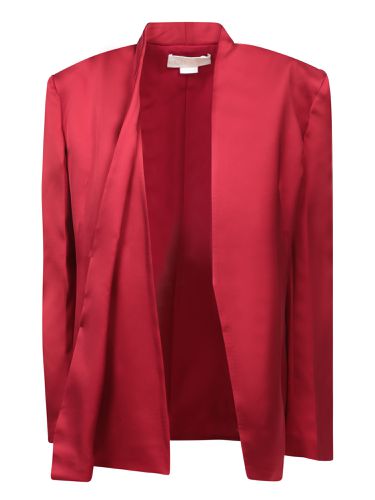 Ruby Satin Stretch Draped Jacket - Genny - Modalova