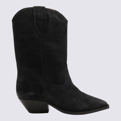 Isabel Marant Black Suede Boots - Isabel Marant - Modalova