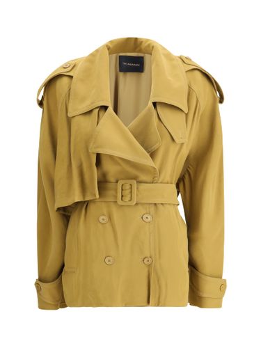 Double-breasted Short Trench Coat - The Andamane - Modalova