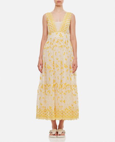 San Gallo Embroidered Maxi Dress - Péro - Modalova