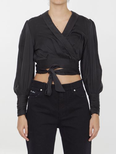 Zimmermann Silk Wrap Top - Zimmermann - Modalova