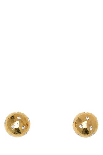 Saint Laurent Gold Metal Earrings - Saint Laurent - Modalova