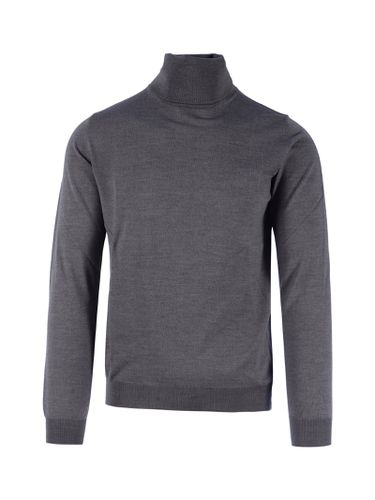 Zanone Roll-neck Fitted Sweater - Zanone - Modalova