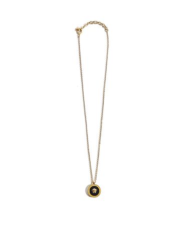 Versace Gold Medusa Necklace - Versace - Modalova