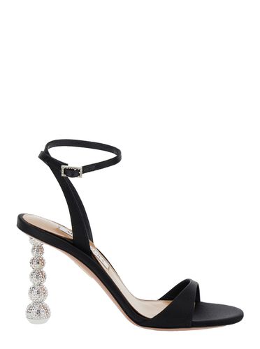 Yes Baby Strappy Sandals With Sculptural Heel In Satin Woman - Aquazzura - Modalova