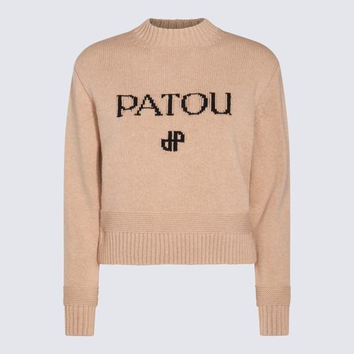 Patou Beige Wool Knitwear - Patou - Modalova