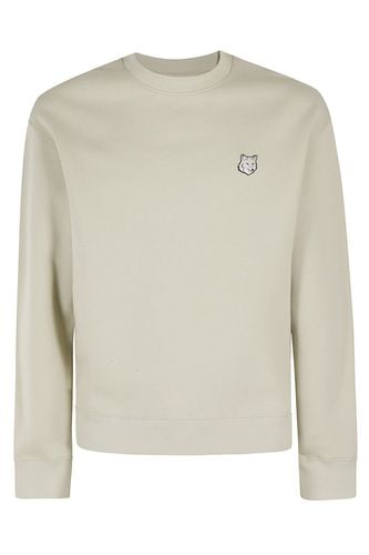 Bold Fox Head Patch Comfort Sweatshirt - Maison Kitsuné - Modalova